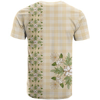 Melemele Ahiahia Hawai'i Palaka Squares Maile Leaf T Shirt Flowers Hawaiian Quilt Patterns LT9 - Polynesian Pride