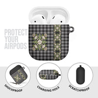 Pauli Hawai'i Palaka Squares Maile Leaf AirPods Case Flowers Hawaiian Quilt Patterns LT9 - Polynesian Pride