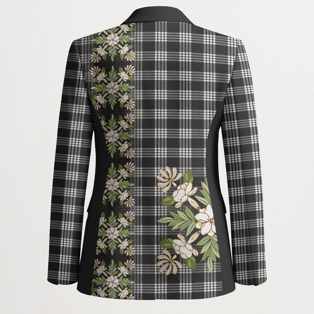 Pauli Hawai'i Palaka Squares Maile Leaf Blazer Flowers Hawaiian Quilt Patterns LT9 - Polynesian Pride