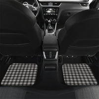 Pauli Hawai'i Palaka Squares Maile Leaf Car Mats Flowers Hawaiian Quilt Patterns LT9 Set 2pcs - Back Soft Black - Polynesian Pride