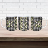 Pauli Hawai'i Palaka Squares Maile Leaf Ceramic Mug Flowers Hawaiian Quilt Patterns LT9 - Polynesian Pride