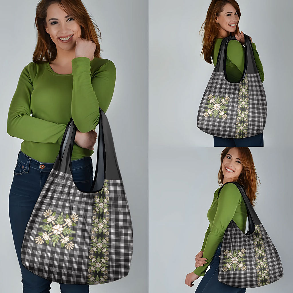 Pauli Hawai'i Palaka Squares Maile Leaf Grocery Bag Flowers Hawaiian Quilt Patterns LT9 - Polynesian Pride