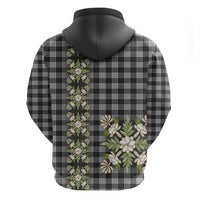 Pauli Hawai'i Palaka Squares Maile Leaf Hoodie Flowers Hawaiian Quilt Patterns LT9 - Polynesian Pride