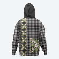 Pauli Hawai'i Palaka Squares Maile Leaf Hoodie Flowers Hawaiian Quilt Patterns LT9 - Polynesian Pride