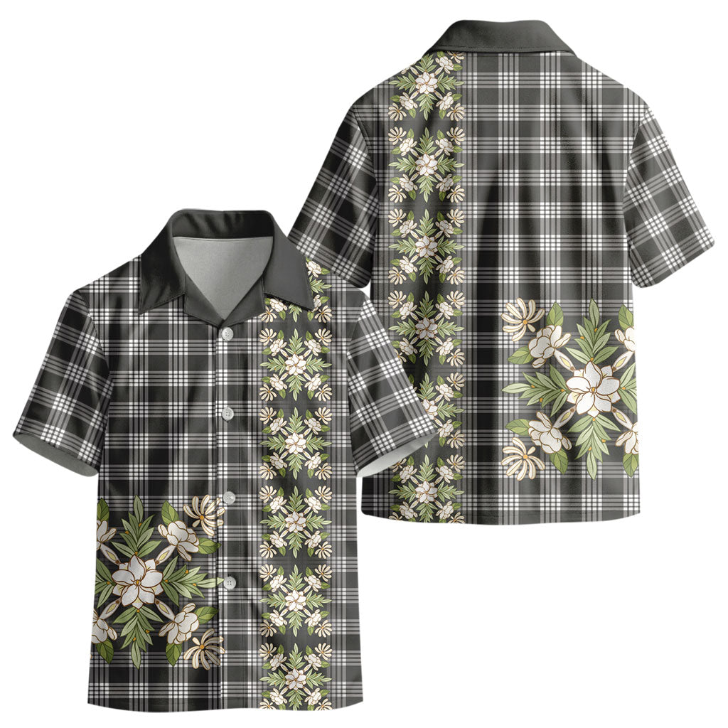 Pauli Hawai'i Palaka Squares Maile Leaf Kid Hawaiian Shirt Flowers Hawaiian Quilt Patterns LT9 - Polynesian Pride