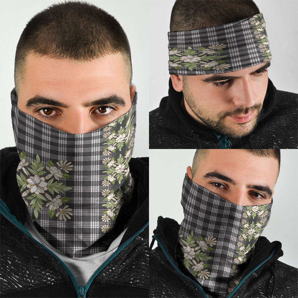 Pauli Hawai'i Palaka Squares Maile Leaf Neck Gaiter Flowers Hawaiian Quilt Patterns LT9 - Polynesian Pride