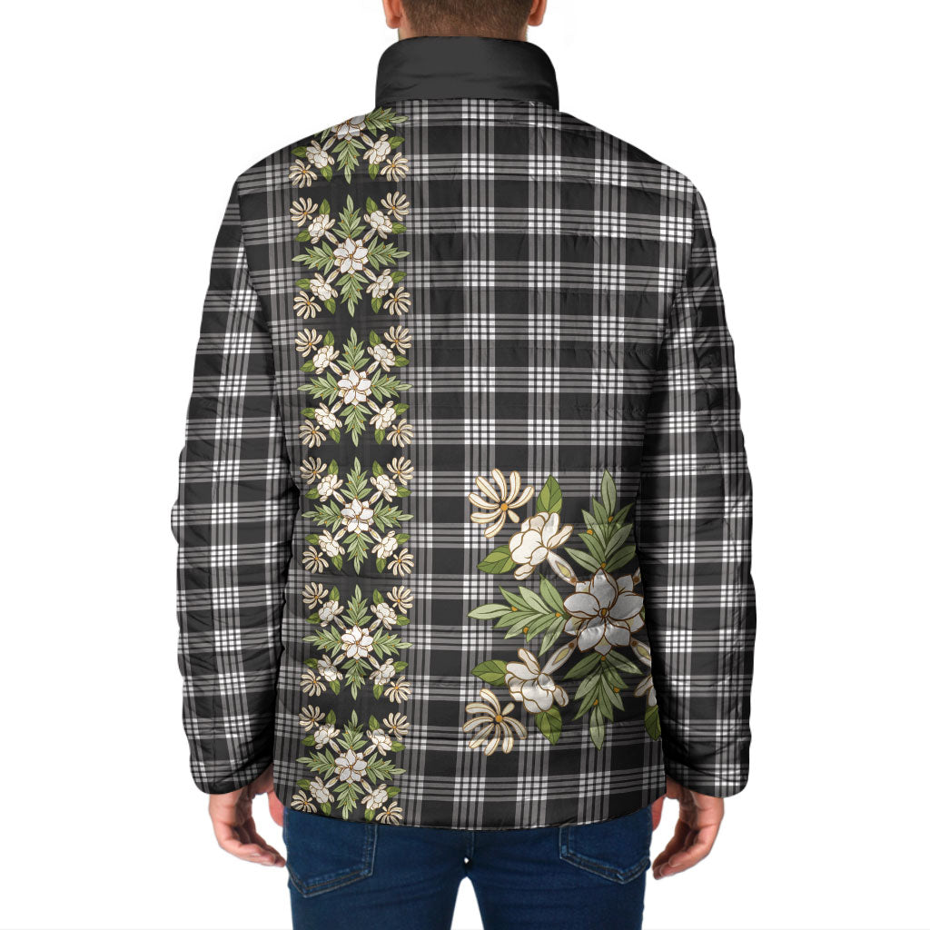 Pauli Hawai'i Palaka Squares Maile Leaf Padded Jacket Flowers Hawaiian Quilt Patterns LT9 - Polynesian Pride