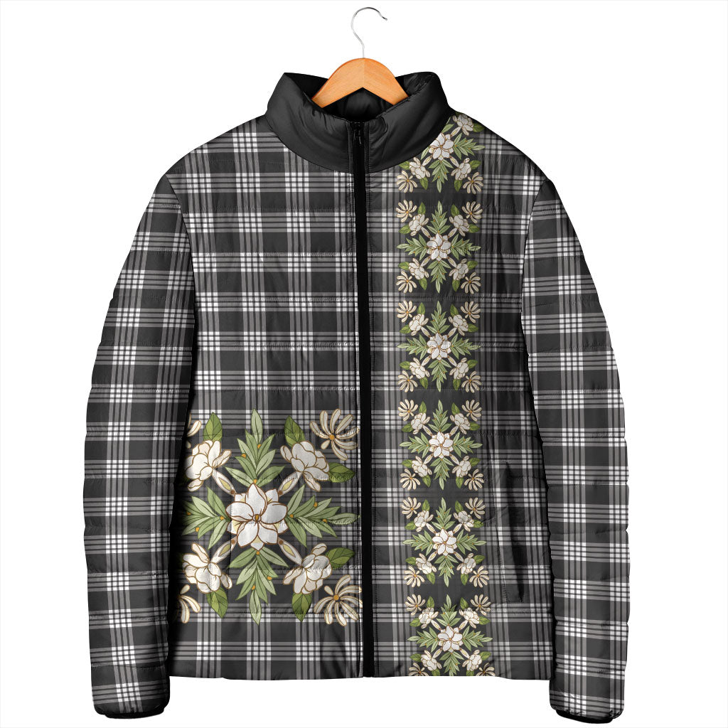 Pauli Hawai'i Palaka Squares Maile Leaf Padded Jacket Flowers Hawaiian Quilt Patterns LT9 - Polynesian Pride