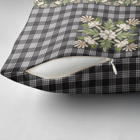 Pauli Hawai'i Palaka Squares Maile Leaf Pillow Cover Flowers Hawaiian Quilt Patterns LT9 - Polynesian Pride
