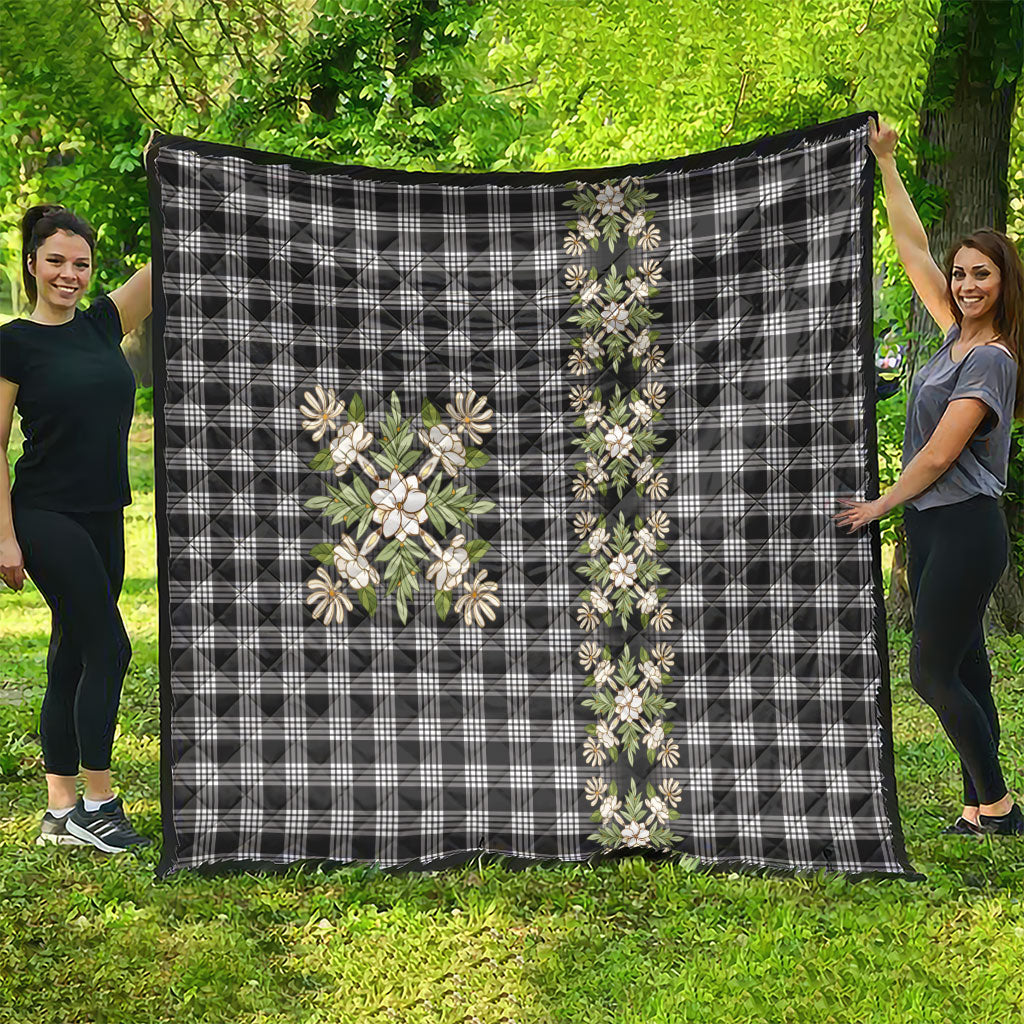 Pauli Hawai'i Palaka Squares Maile Leaf Quilt Flowers Hawaiian Quilt Patterns LT9 - Polynesian Pride