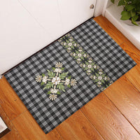 Pauli Hawai'i Palaka Squares Maile Leaf Rubber Doormat Flowers Hawaiian Quilt Patterns LT9 - Polynesian Pride