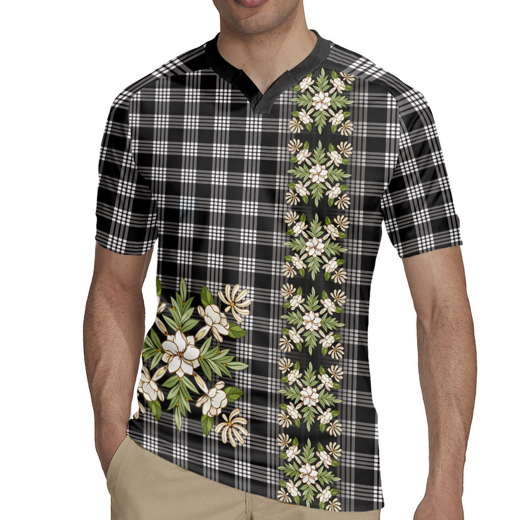 Pauli Hawai'i Palaka Squares Maile Leaf Rugby Jersey Flowers Hawaiian Quilt Patterns LT9 - Polynesian Pride