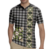 Pauli Hawai'i Palaka Squares Maile Leaf Rugby Jersey Flowers Hawaiian Quilt Patterns LT9 - Polynesian Pride