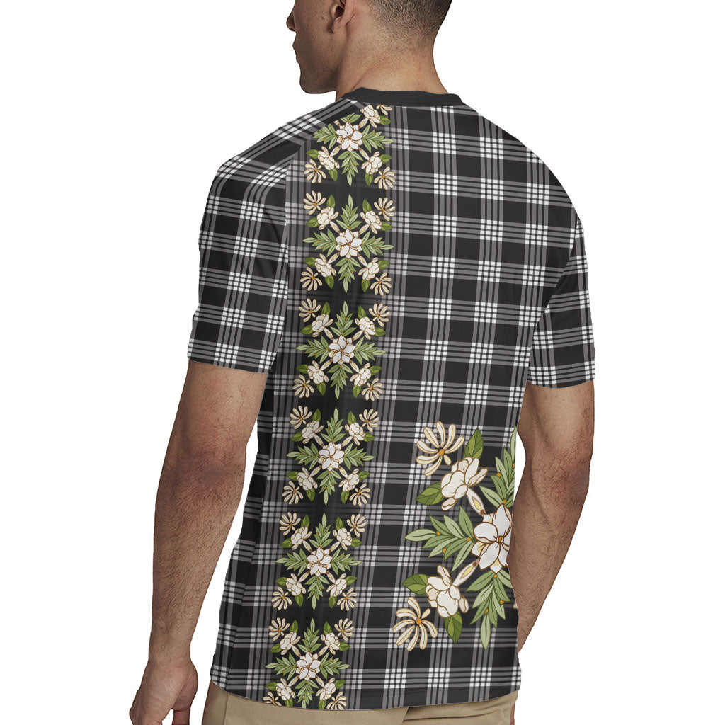 Pauli Hawai'i Palaka Squares Maile Leaf Rugby Jersey Flowers Hawaiian Quilt Patterns LT9 - Polynesian Pride