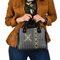 Pauli Hawai'i Palaka Squares Maile Leaf Shoulder Handbag Flowers Hawaiian Quilt Patterns LT9 - Polynesian Pride
