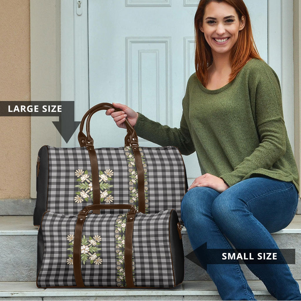 Pauli Hawai'i Palaka Squares Maile Leaf Travel Bag Flowers Hawaiian Quilt Patterns LT9 - Polynesian Pride