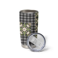 Pauli Hawai'i Palaka Squares Maile Leaf Tumbler Cup Flowers Hawaiian Quilt Patterns LT9 - Polynesian Pride