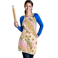 Akala Hamele Palaka Plumeria Apron Puakenikeni and Maile Lei LT9 - Polynesian Pride