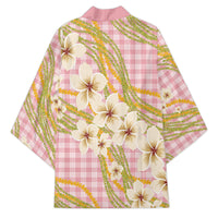 Akala Hamele Palaka Plumeria Kimono Puakenikeni and Maile Lei LT9 - Polynesian Pride