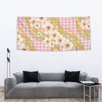 Akala Hamele Palaka Plumeria Tapestry Puakenikeni and Maile Lei LT9 - Polynesian Pride