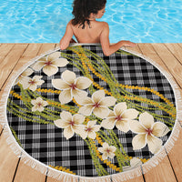 Ele'ele Hawai'i Palaka Plumeria Beach Blanket Puakenikeni and Maile Lei LT9 - Polynesian Pride