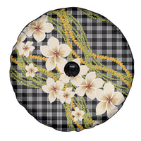 Ele'ele Hawai'i Palaka Plumeria Spare Tire Cover Puakenikeni and Maile Lei LT9 - Polynesian Pride