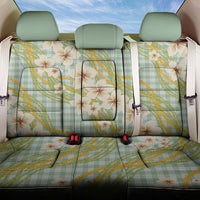 Liko Kukui Hawai'i Palaka Plumeria Back Car Seat Cover Puakenikeni and Maile Lei LT9 One Size Sage Green - Polynesian Pride