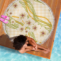 Melemele Ahiahia Hawai'i Palaka Plumeria Beach Blanket Puakenikeni and Maile Lei LT9 - Polynesian Pride