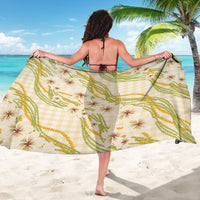 Melemele Ahiahia Hawai'i Palaka Plumeria Sarong Puakenikeni and Maile Lei LT9 - Polynesian Pride