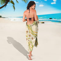 Melemele Ahiahia Hawai'i Palaka Plumeria Sarong Puakenikeni and Maile Lei LT9 - Polynesian Pride
