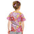 Palaka with Honu and Hibiscus Kid T Shirt Hawaiian Heritage Spirit - Polynesian Pride