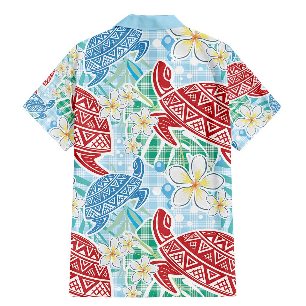 Palaka with Honu and Plumeria Family Matching Mermaid Dress and Hawaiian Shirt Hawaiian Heritage Spirit LT9 - Polynesian Pride
