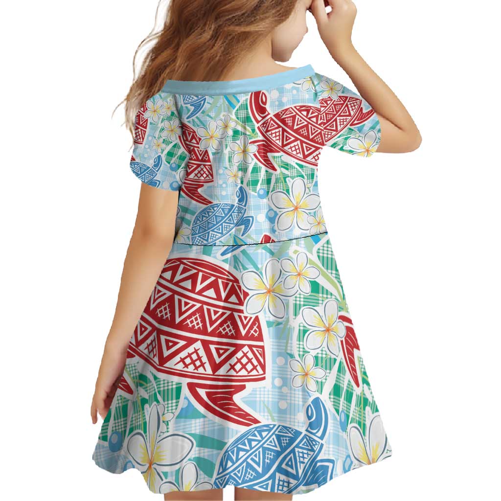 Palaka with Honu and Plumeria Family Matching Off Shoulder Maxi Dress and Hawaiian Shirt Hawaiian Heritage Spirit LT9 - Polynesian Pride