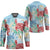 Palaka with Honu and Plumeria Hockey Jersey Hawaiian Heritage Spirit - Polynesian Pride