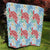Palaka with Honu and Plumeria Quilt Hawaiian Heritage Spirit - Polynesian Pride