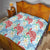 Palaka with Honu and Plumeria Quilt Hawaiian Heritage Spirit - Polynesian Pride
