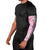 Pink Palaka Crane and Flowers Arm Sleeves Japan Heritage Spirit - Polynesian Pride