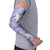 Purple Palaka Crane and Flowers Arm Sleeves Japan Heritage Spirit - Polynesian Pride