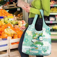 Japanese Kawaii Sushi Grocery Bag Green Wagara Palaka This Is How I Roll