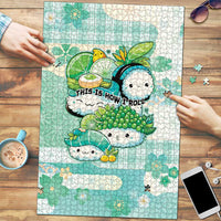 Japanese Kawaii Sushi Puzzle Green Wagara Palaka This Is How I Roll