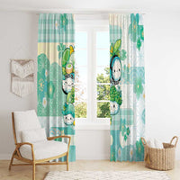Japanese Kawaii Sushi Window Curtain Green Wagara Palaka This Is How I Roll