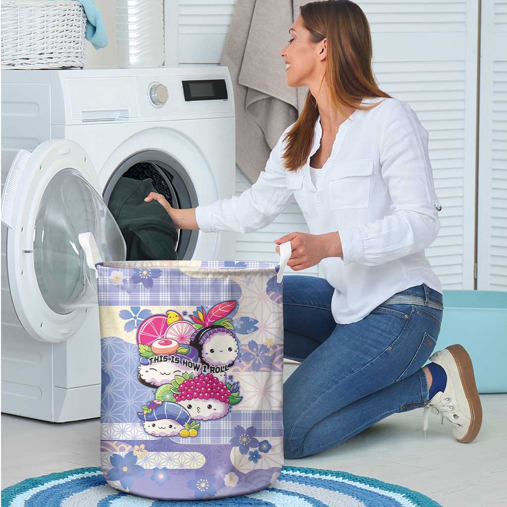 Japanese Kawaii Sushi Laundry Basket Blue Wagara Palaka This Is How I Roll
