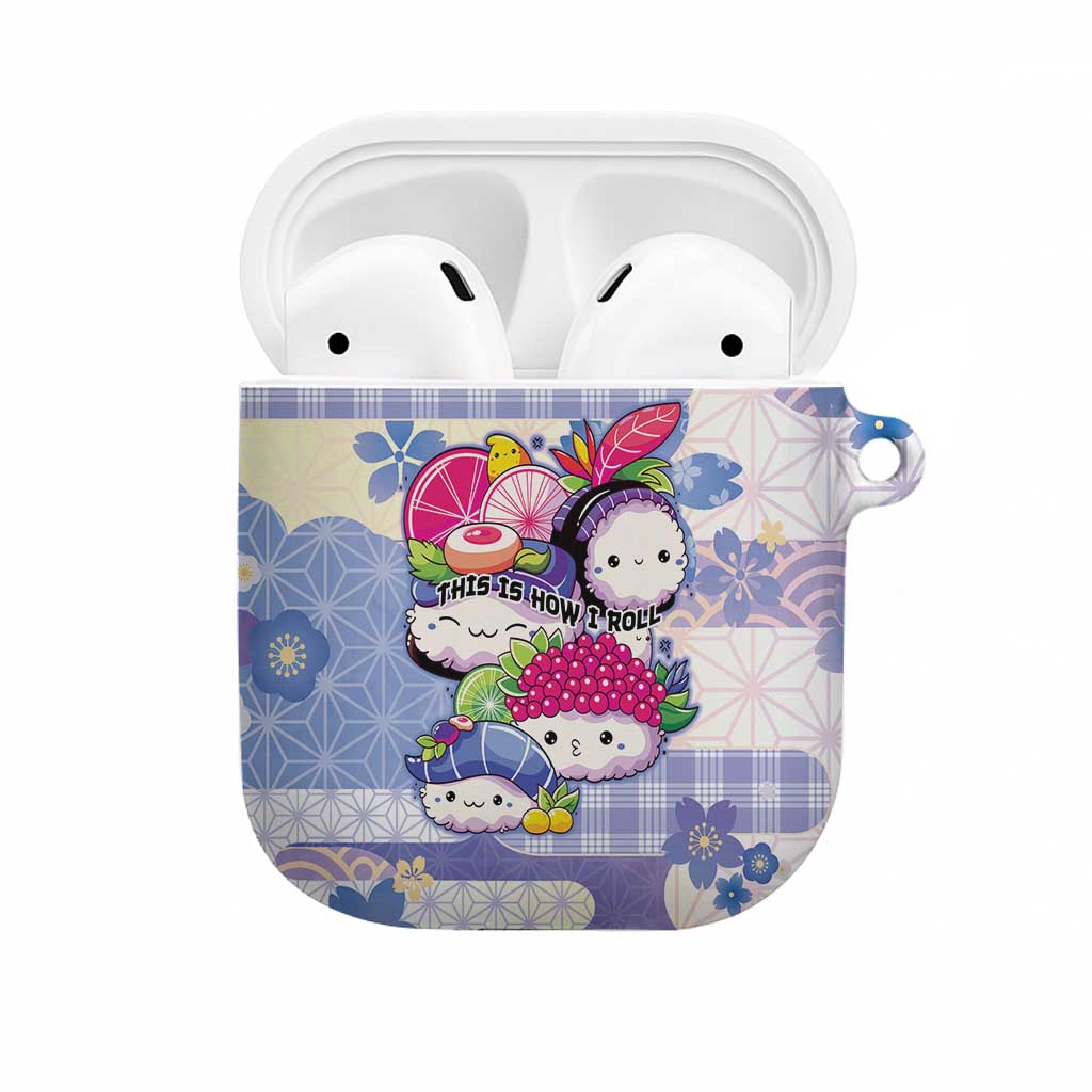 Japanese Kawaii Sushi AirPods Case Blue Wagara Palaka This Is How I Roll