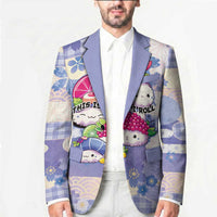 Personalized Japanese Kawaii Sushi Blazer Blue Wagara Palaka This Is How I Roll