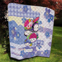 Japanese Kawaii Sushi Quilt Blue Wagara Palaka This Is How I Roll