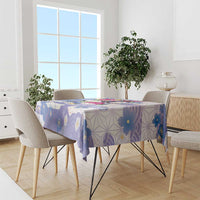 Japanese Kawaii Sushi Tablecloth Blue Wagara Palaka This Is How I Roll LT9 - Polynesian Pride
