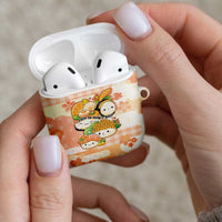 Japanese Kawaii Sushi AirPods Case Peach Wagara Palaka This Is How I Roll