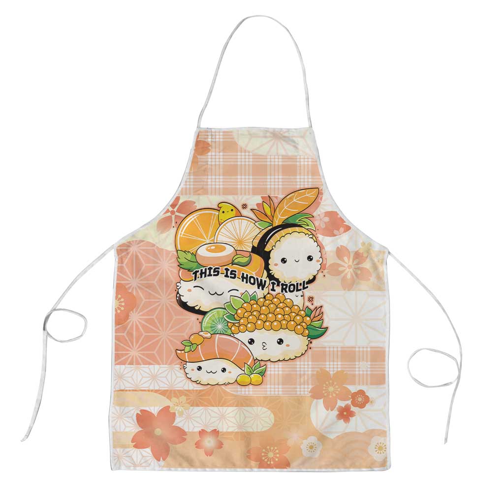 Japanese Kawaii Sushi Apron Peach Wagara Palaka This Is How I Roll