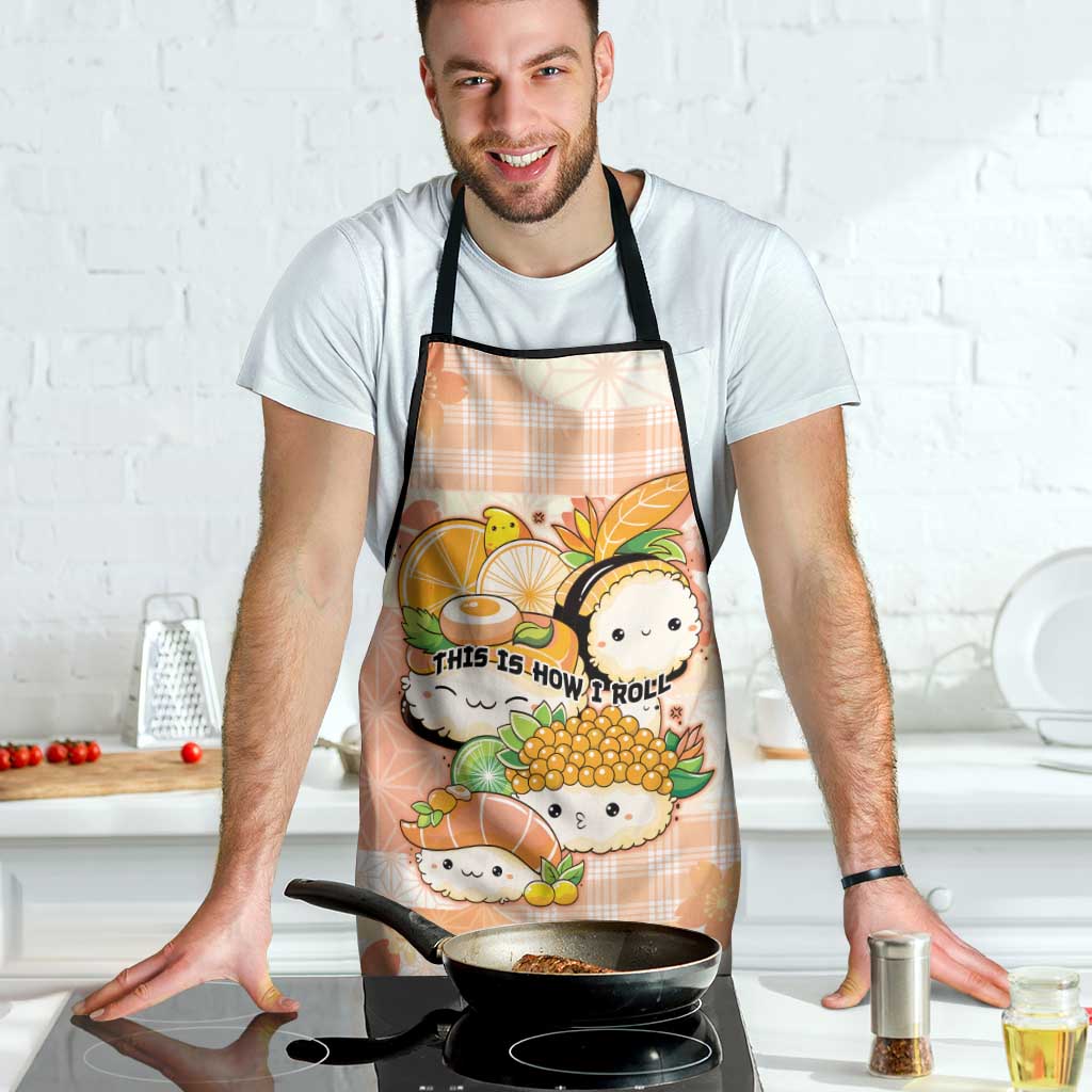 Japanese Kawaii Sushi Apron Peach Wagara Palaka This Is How I Roll