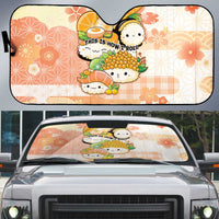 Japanese Kawaii Sushi Auto Sun Shade Peach Wagara Palaka This Is How I Roll